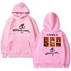 Singer KAROL G Tropicoqueta Album Double Sided Printed Hoodies Autumn Winter Men Women Fashion Pullover Unisex Fleece Sweatshirt