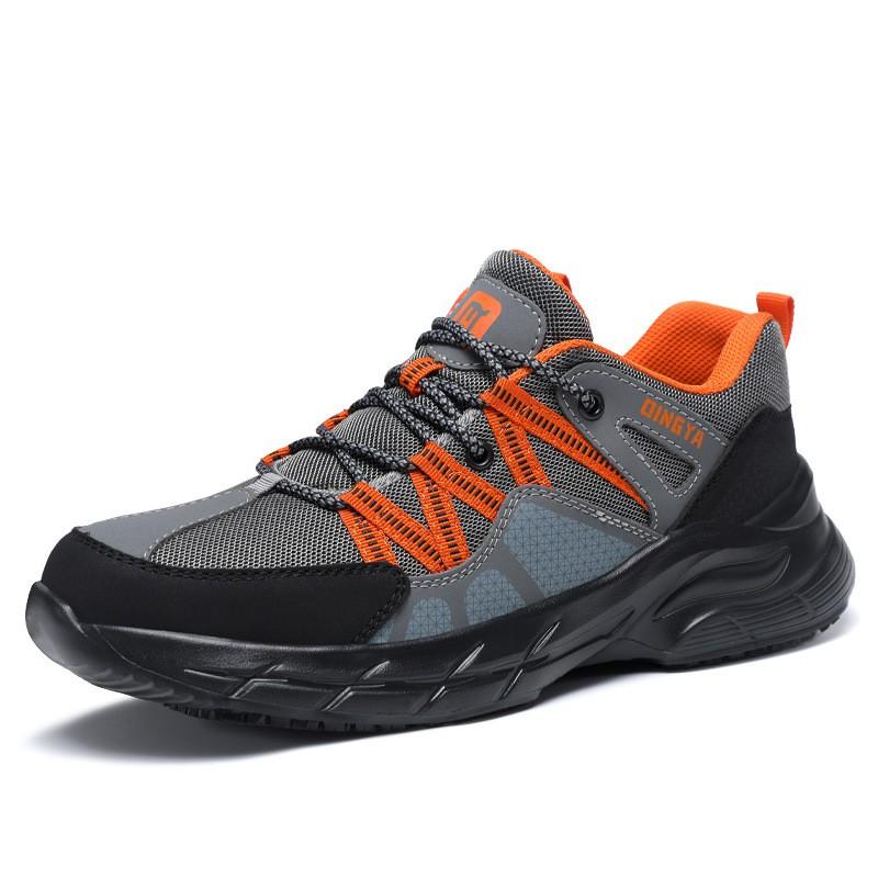 Non-Slip Chef Shoes Kitchen Work Low-Cut Breathable Anti-Fatigue SRC Certified Professional Restaurant Footwear