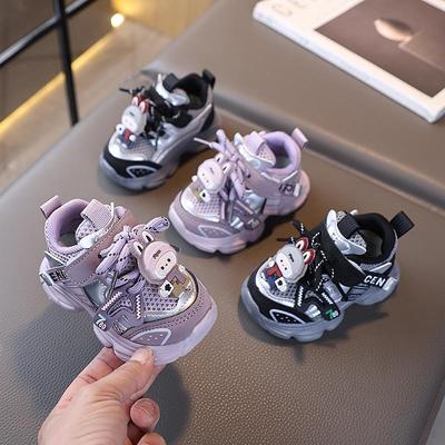 2026 Frühling Cartoon Atmungsaktive Dad Shoes: Höhensteigernd, Rutschfest, Vielseitig, Niedlich, Outdoor, Lässig für Mädchen