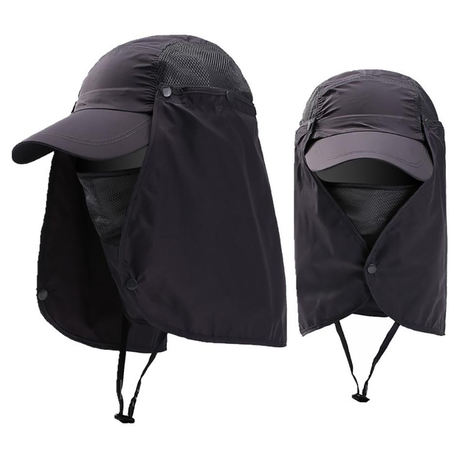 Sunscreen Hat Breathable Quick-drying Sunscreen Hat Fishing Mountaineering UV Protection Hat Full Face Sun Hat Men Women