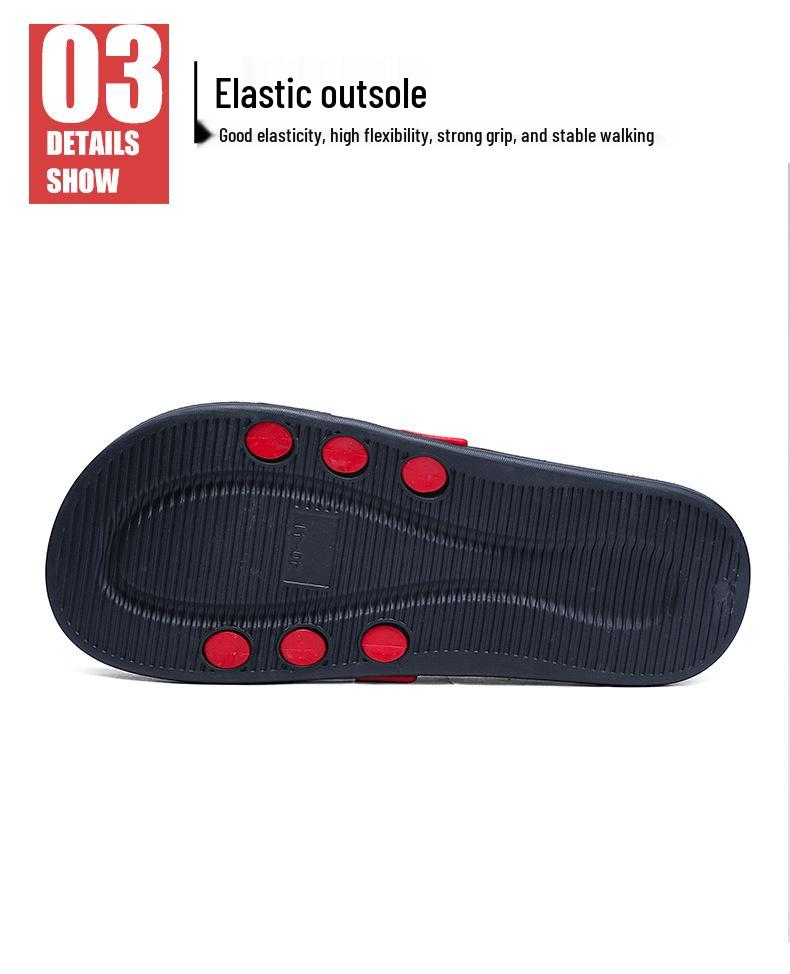 Three Stripes Men's Lightweight Non-Slip Beach Sandals