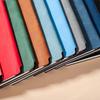 A5 Multi-Color Soft Leather Notebook with Built-In Pen Holder for Business Meetings