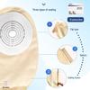 Ultra-Thin 0.7mm Gel Ostomy/Fistula Bag, One-Piece Care Solution