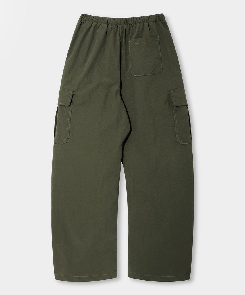 Dimiteulibeullaeg [Summer] M65 Parachute Curved Pants_ Nc Olive