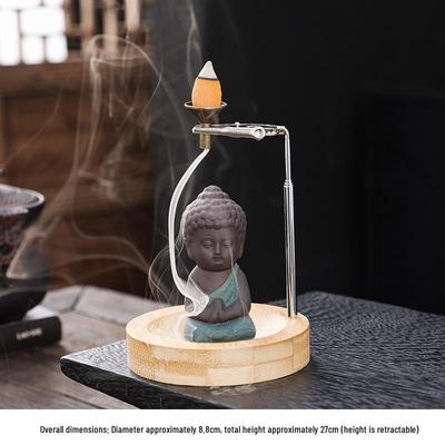 Zen Style Indoor Inverted Incense Burner - Creative Home Decoration Incense Holder