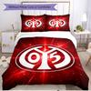3pcs Duvet Cover Set (1*Duvet Cover + 2*Pillowcase, Without Core), 05 1FSV Mainz 05 Print Soft All‑Season Bedding Set, Home Bedroom Decor Gift