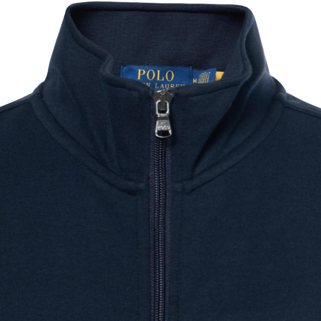 Polo Ralph Lauren Logo Embroidered Stand Collar Zip Sleeveless Vest Men Vest Dark-Blue 710934621-002