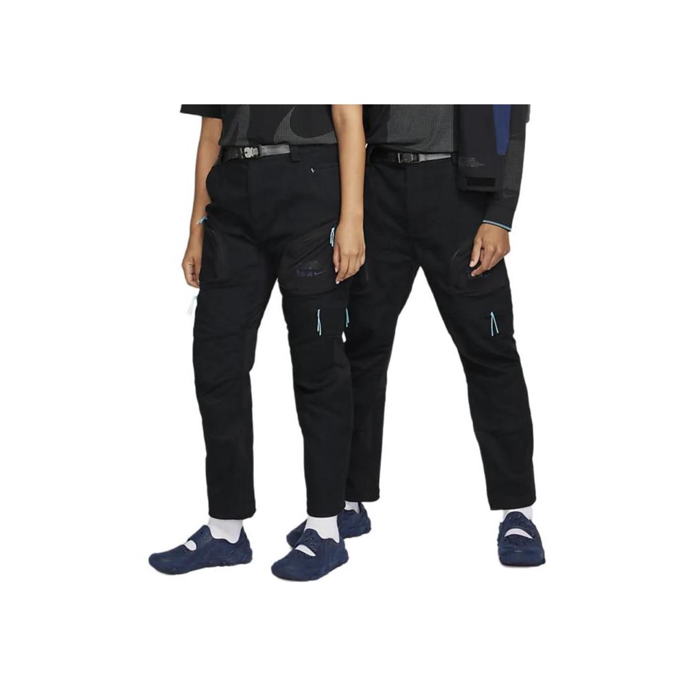 Nike Ispa Series Utility Pants With Belt And Zip Pockets Unisex Bottoms Black FB2713-010