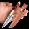 Manganese Steel Handmade Carry-on Outdoor Knife Sharpening Kitchen Knife Household Sharp Sliced Fruit Knife