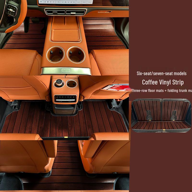 Ideal L8/L7/L6/L9 Solid Wood Floor Mat Pad for Cars