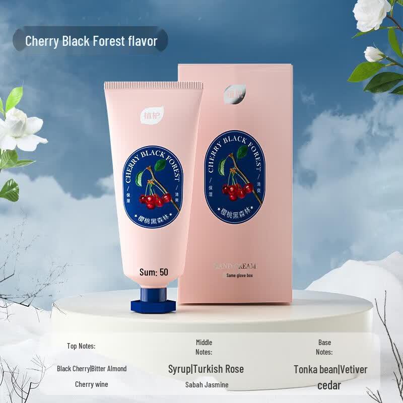 Zhihu Cherry Black Forest Moisturizing Hand Cream