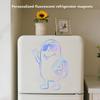 Funny, Creative, Colorful, Glow-In-The-Dark Refrigerator Magnets, Self-Adhesive Decorative Fluorescent Wall Stickers