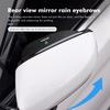 2Pcs Car Rearview Mirror Rain Protector Waterproof Rain Eyebrow For Skoda Fabia Kamiq Superb MK3 VisionS Yeti Scala Enyaq-iV fxdj44