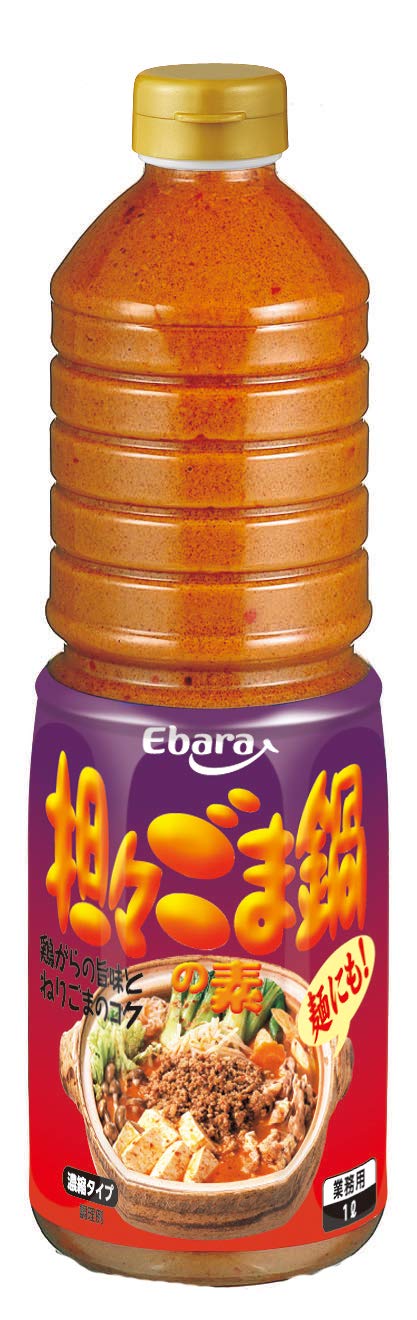 Ebara Tantan Sesame Hot Pot Base, 1L x 2 bottles (Hot Pot Base, Kimchi Hot Pot Base, Hot Pot Soup)