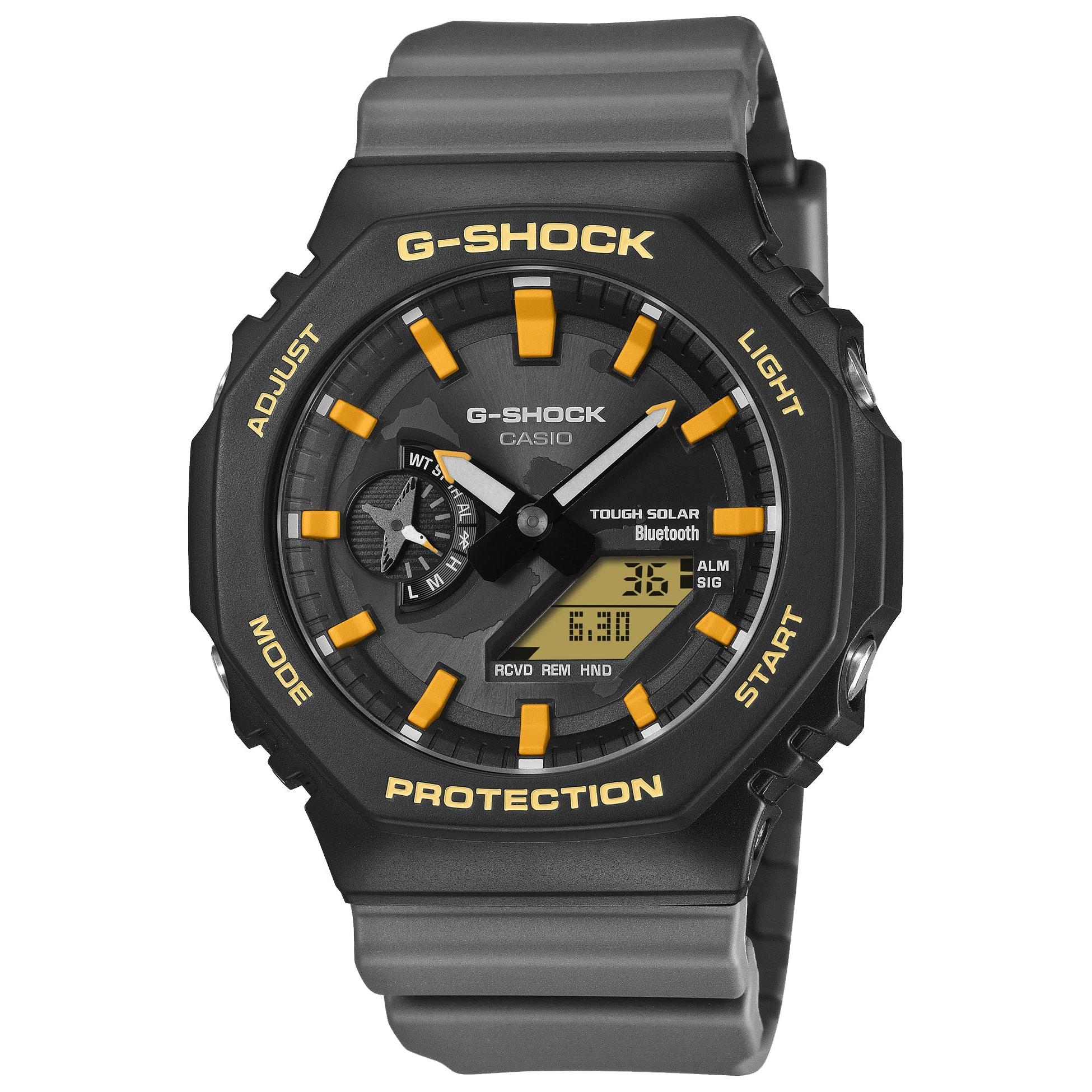 [Casio] Часы G-Shock Модель в честь Фонда Чарльза Дарвина, Bluetooth, Tough Solar, Экологичные материалы, GA-B2100DF-1AJR Черный/Серый