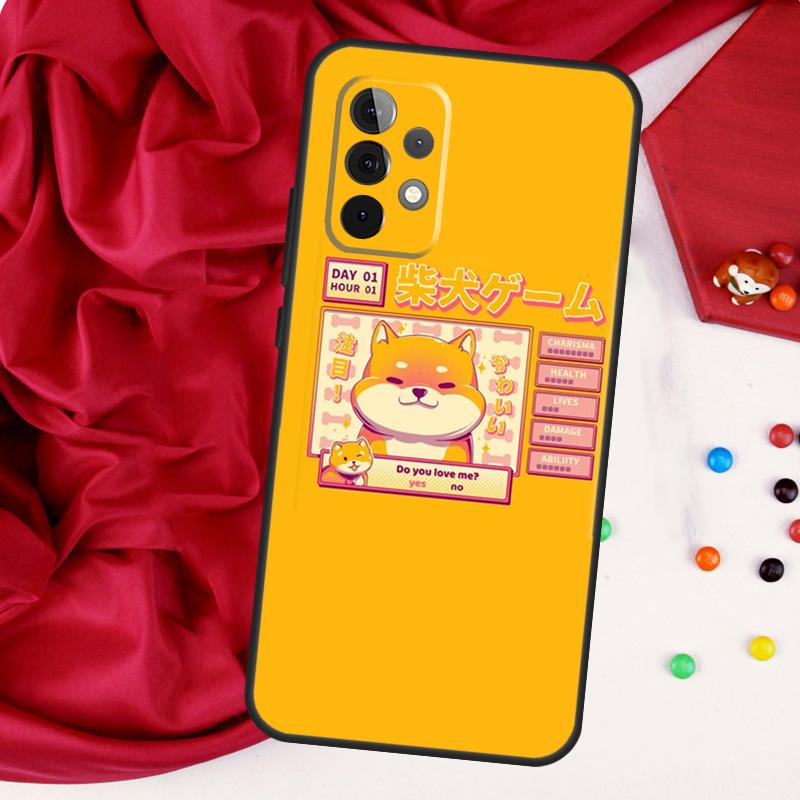 Retro Aesthetic Japanese Game Over For Samsung Galaxy A26 A05 A06 A16 A54 A34 A14 A22 A32 A52 A55 A35 A15 A53 A13 A56 A36 Case