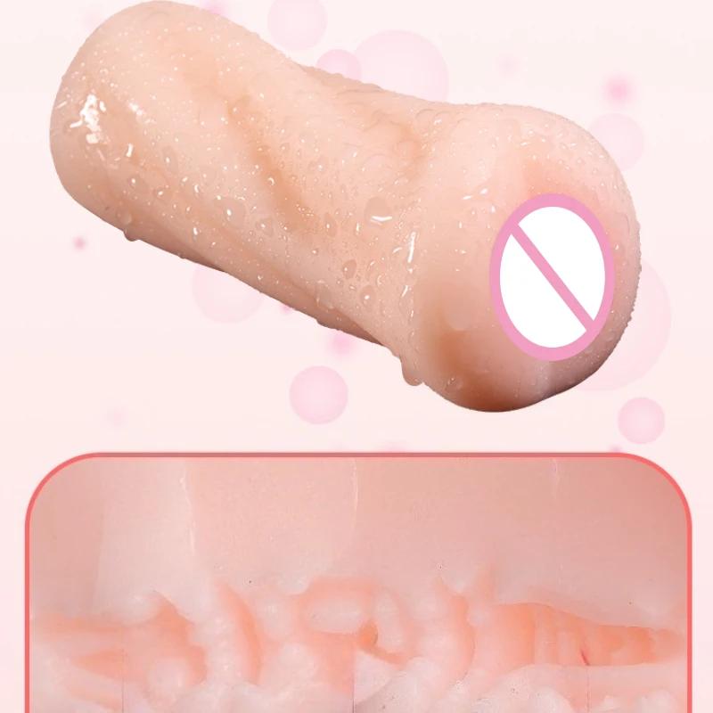 Vagina for Men Toy Sex Toys 4D Realistic Anal Oral Deep Throat Male Masturbator Silicone Artificial Vagina Mouth Erotics Anus