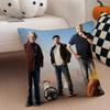 TThe Grand Tour Cushion Cover Throw Pillow Cover Hidden Button Durable Polyester Chair Cushion