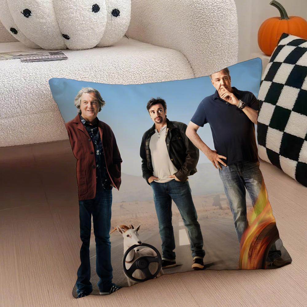 TThe Grand Tour Cushion Cover Throw Pillow Cover Hidden Button Durable Polyester Chair Cushion