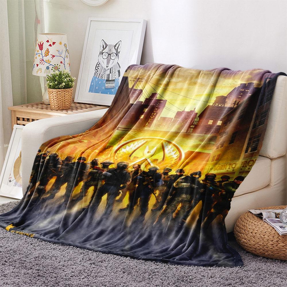 Counter-Strike 2 Blanket, High Quality Comfortable for All Seasons, Home Decor, Warmth and Comfort