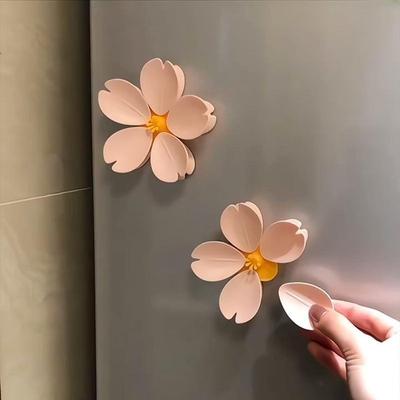 Flower Magnetic Clip Creative Kitchen Gadget Multifunctional Snack Sealer Food Storage Unique Petal Clip Cute Home Fridge Magnet