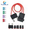 32V ACC Large Size Standard Mini Micro2 Size Car Fuse Holder 16AWG Non-Destructive Fuse Box ATM Blade Fuse Extension Cord Fuse Holders1