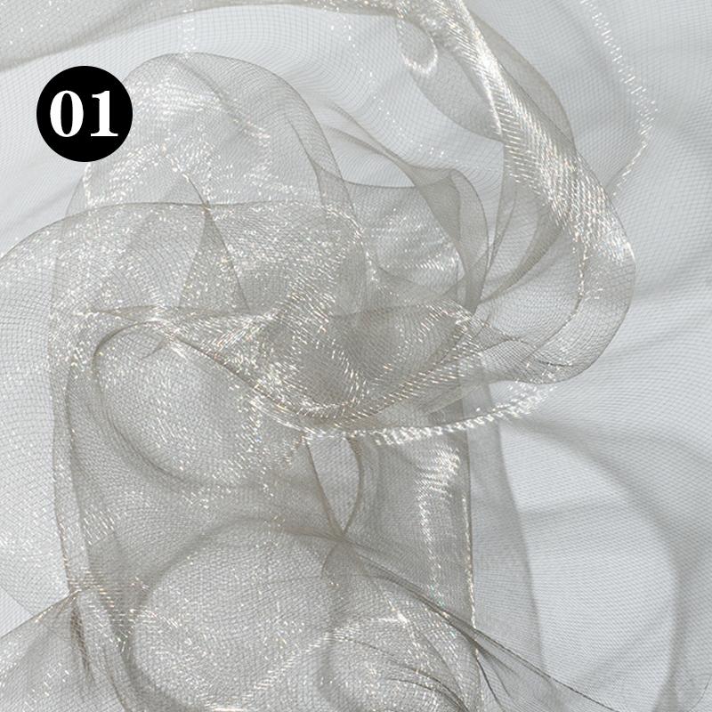50X95Cm Flexible Shapeable Wire Mesh Fabric for Wedding Decoration Art Material Metal Cloud Hard Fabrics Background Diy Sewing