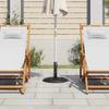 Vidaxl Podstawa Pod Parasol, Czarna, 44X44X31 Cm, Żeliwo
