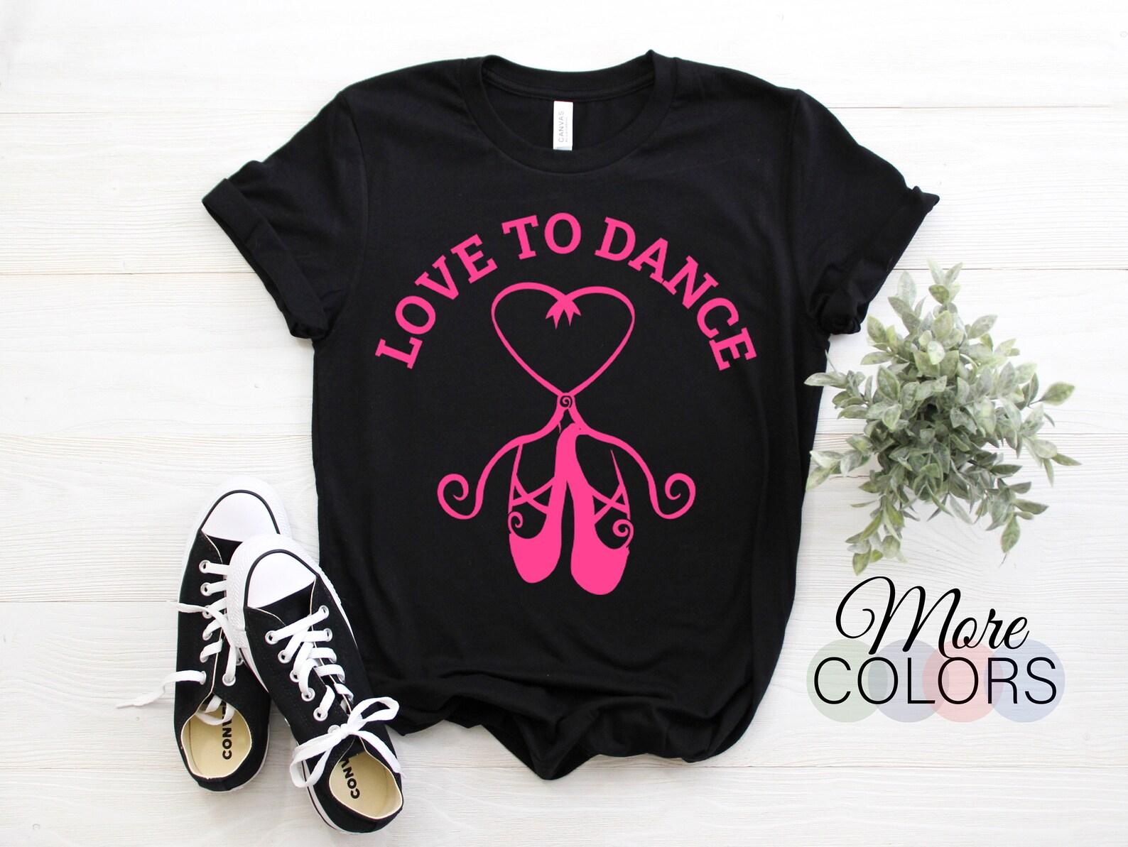 Ballerina Girl T-shirt, Gift Tee For Love Ballet Girls, Cute Dancer Birthday Christmas, Perfect For Class Practice Show Dancing Fans Lover, 130
