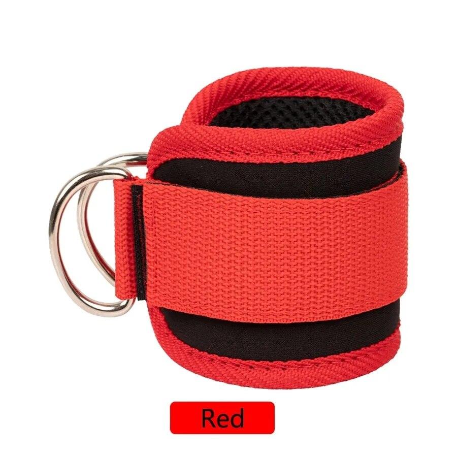 1 pack Ankle straps for fitness,  pulley for leg strength training in the gym with buckle, sports protector, safety adductors