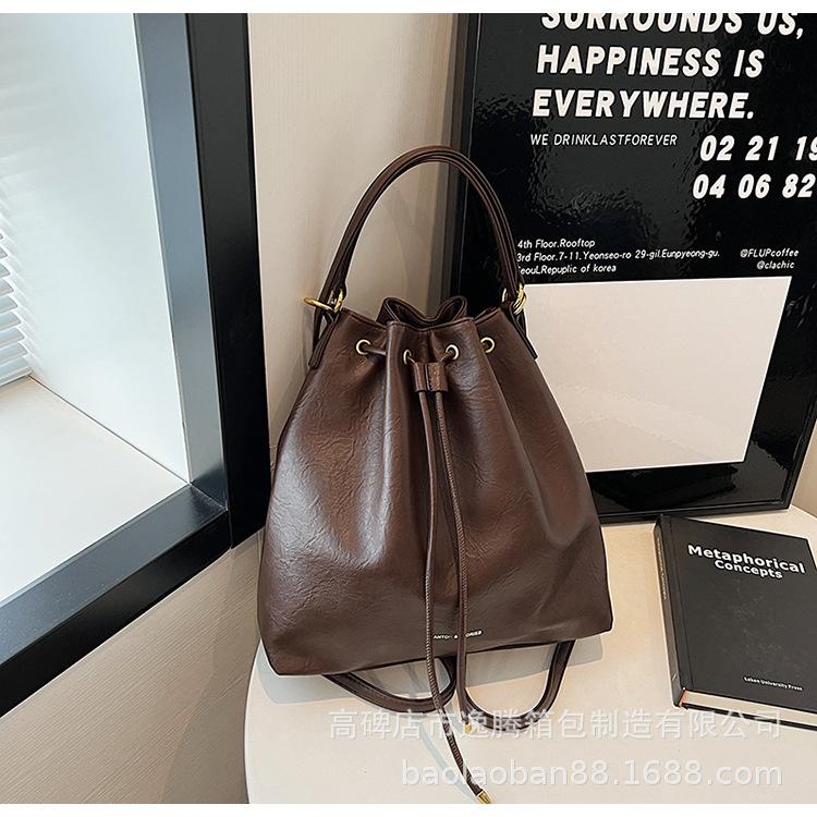 

Многофункциональный рюкзак, женская сумка-ведро 2024, новый трендовый осенний рюкзак через плечо премиум-класса Sense Niche