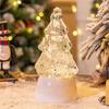 LED Light Up Christmas Tree Decoration Luminous Desktop Ornament Decors Gift