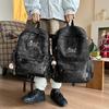 Zaino da Donna con Stampa Stelle e Luna – Carino Design Cosmico Borsa da Scuola con Tasche Multiple e Spallacci Regolabili – Perfetto per l'Uso Quotidiano
