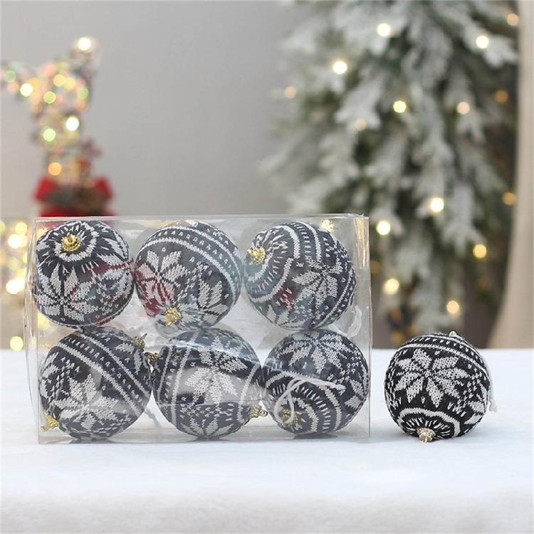 1Box 12Pcs Christmas Ball Christmas Tree Ornament Home Christmas Hanging Pendant