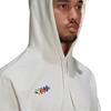 adidas Sweatshirts Men's White Hooded Moderate Regular H61132
