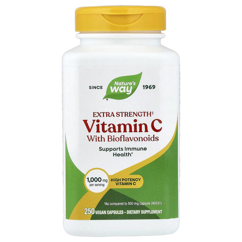 Vitamin C With Bioflavonoids, 250 Vegan Capsules