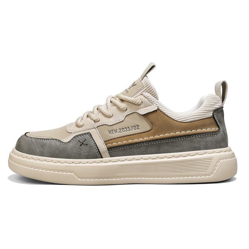 Low-top Board Shoes Thick-soled Heightening Casual Shoes Autumn and Winter Skateboard Sneakers