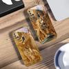 Fantasy Golden Beast For Samsung A 31 32 A33 A34 35 14 A15 13 16 25 26 50 52 53 54 55 56 70 71 72 73 Golden Glass Phone Case