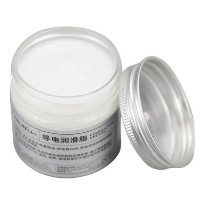 Electric Contact Grease 100g Conductive Paste Electricity Compound Grease Car Supplies For Low Resistance Value Power Switches