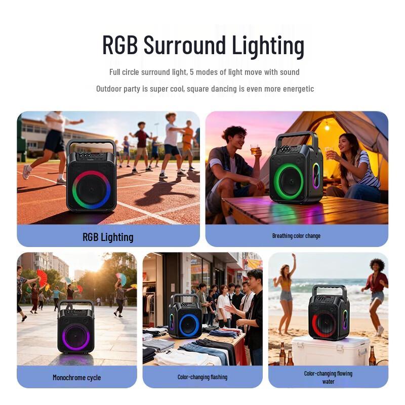 Philips SD140 Portable Outdoor Karaoke Bluetooth Speaker (CN Version)