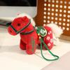 Mini Sac à Dos Sac à Main Cheval en Peluche Ornement Décoratif Suspendu 2026 Année du Cheval Mignon Cheval Pendentif Cadeau de Festival