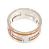 HERMES  #13(JP Size)  Ring Orange Silver925 Mens