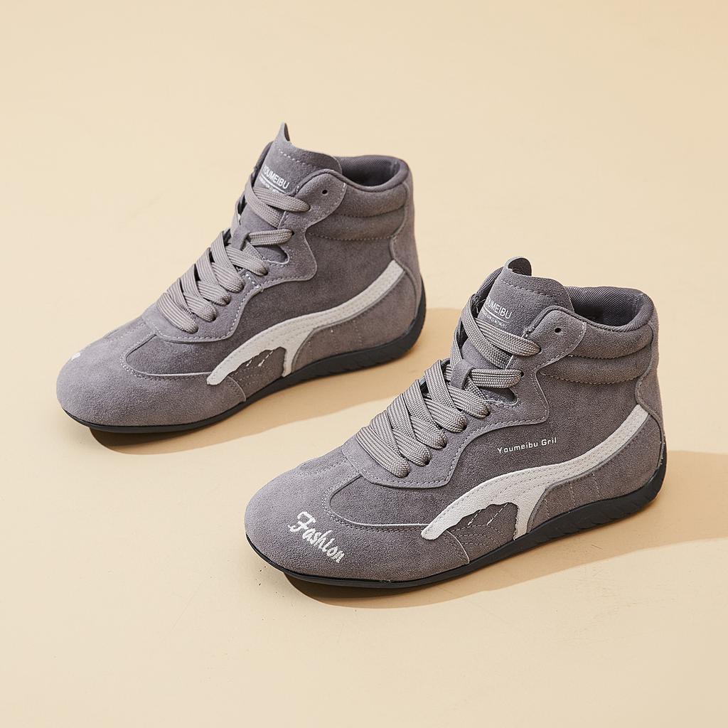 Dexun shoes women's ins2026 autumn new fashion platform sports shoes