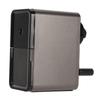 7 Adjustable Thickness Settings Sketch Pencil Sharpener Wide Application Efficient Sharpening Manual Pencil Sharpener Black