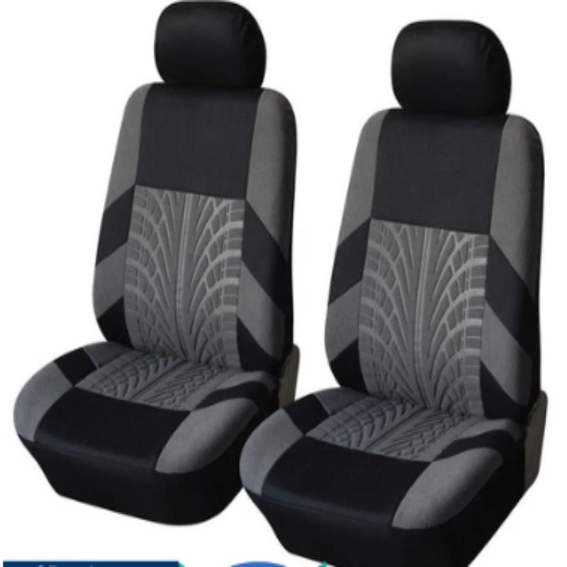 Superauto Car Seat Covers Full Set Car Seat Protector Universal Fit Most Cars Tire Pattern