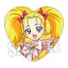 Bell House Futari wa Pretty Cure Max Heart Trading Heart Can Badge Action 1 Box W57 x Tin Ver. Approx. H52.5mm