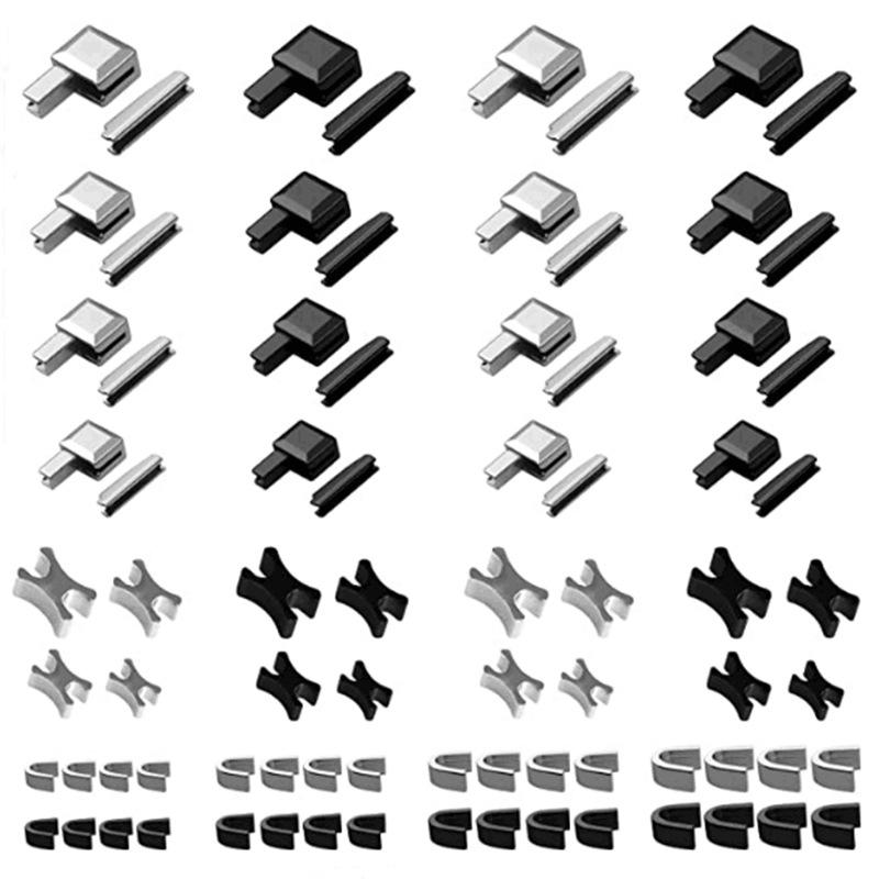 

Ремкомплект молнии: Вставить булавку, Головка молнии, U-код, I-код, Верхний стопор