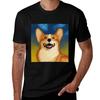 Happy Corgi 4 Tshirt Unisex T Shirt Cotton Unisex T Shirt Cotton 100 Tshirt