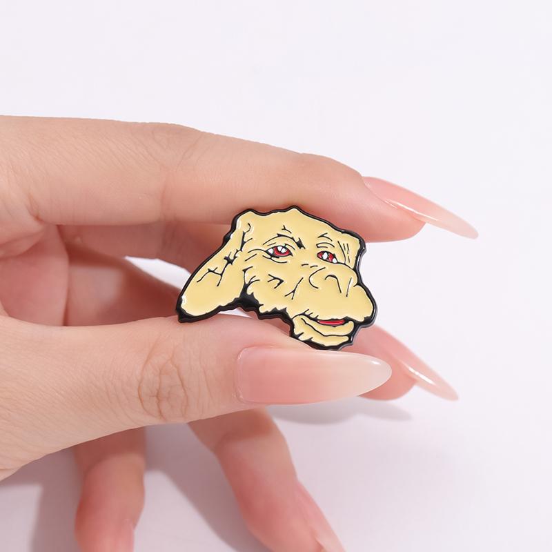 Labrador Retriever Hund Emaille Anstecknadeln Benutzerdefinierte Broschen Reversabzeichen Cartoon Film Tier Schmuck Geschenk für Kinder Freunde