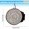 Swivel Car Seat, 17.7x15.7 Breathable Comfortable 360° Rotating Seat Cushion, Non Slip Portable Swivel Car, Easy Install Cushion for Elderly